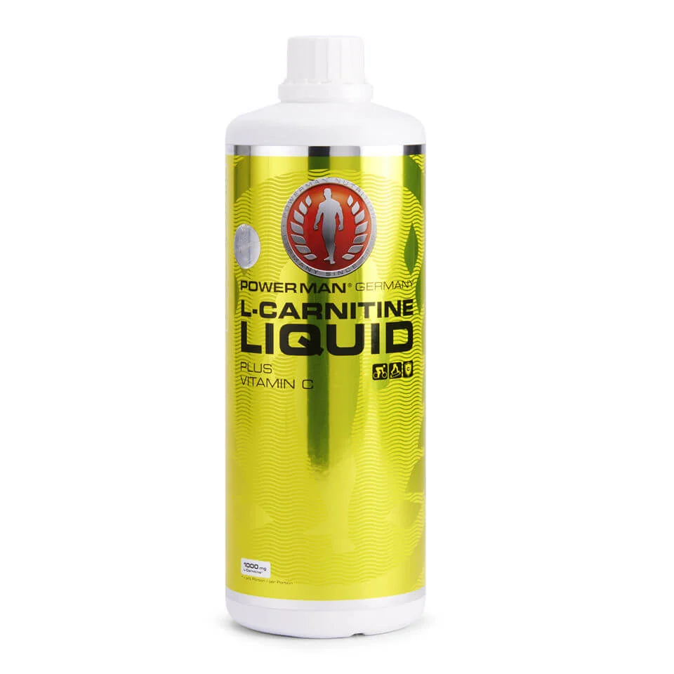PowerMan L-Carnitin + Vitamin C - 20 Bottles Image 1