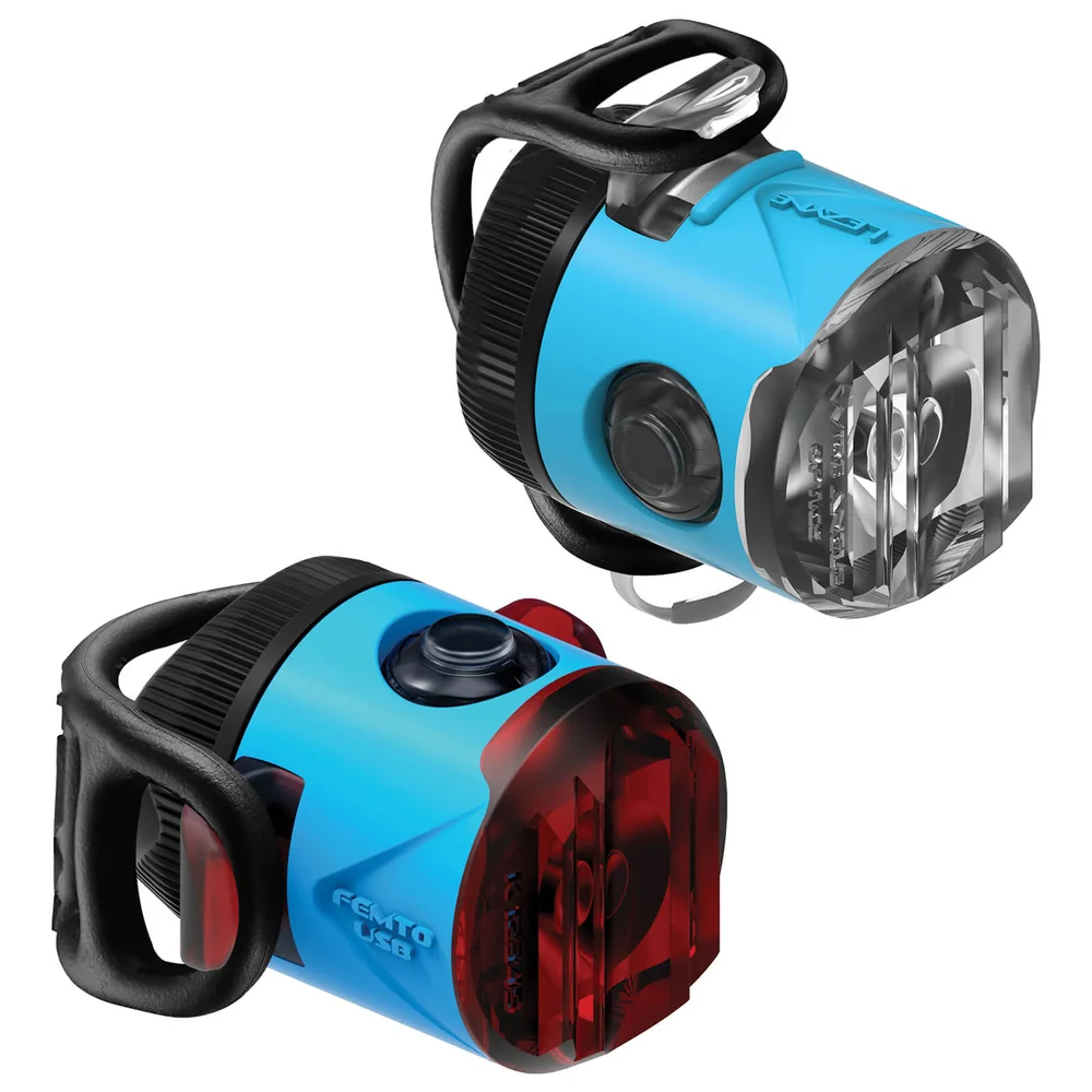 Lezyne LED Femto USB Drive Light Set - Blue Image 1