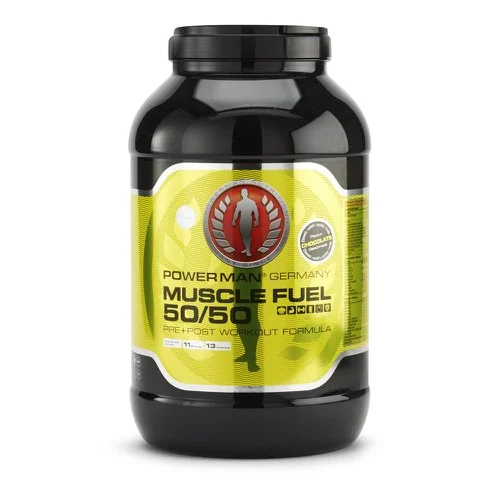 PowerMan Muscle Fuel 50/50 - Vanilla - 3kg Image 1