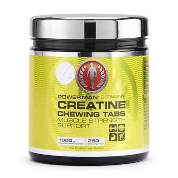 PowerMan Creatine Chewing Tabs